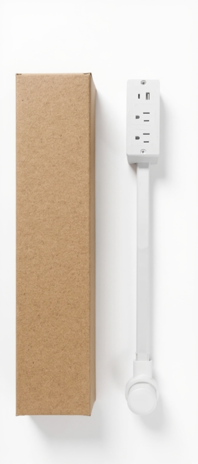 Adjustable Multi Plug Outlet Extender